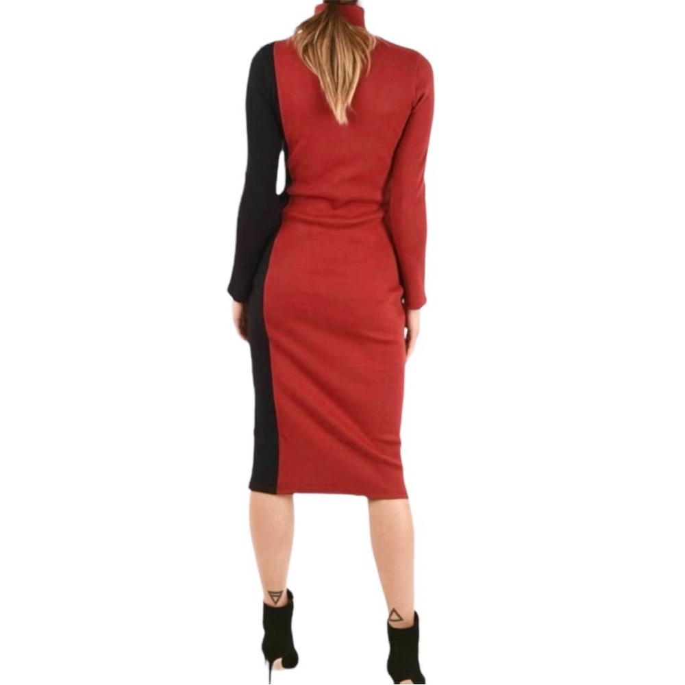 A-COLD-WALL* Ribbed Bodycon Midi Dress - Picture 3 of 11